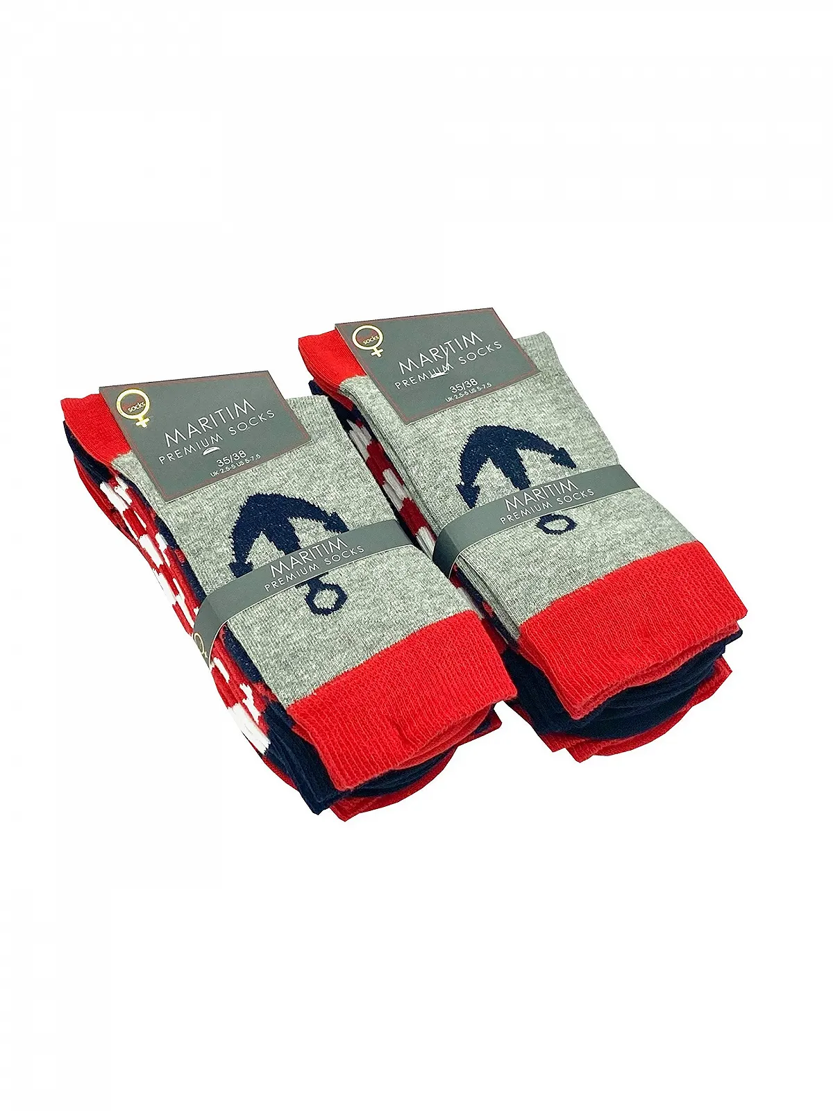 Шкарпетки Maritim Якір, Крапки, Кільце, 8 пар, фото №2