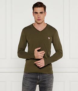 Мужской свитер Guess Jeans, Зеленый, L - Фото 1