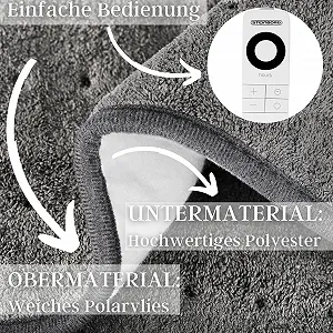 Електрична ковдра Steinborg 150 x 80 см ціна на synthetic.ua - Фото 1 Електрична ковдра Steinborg 150 x 80 см synthetic.ua - Фото 1