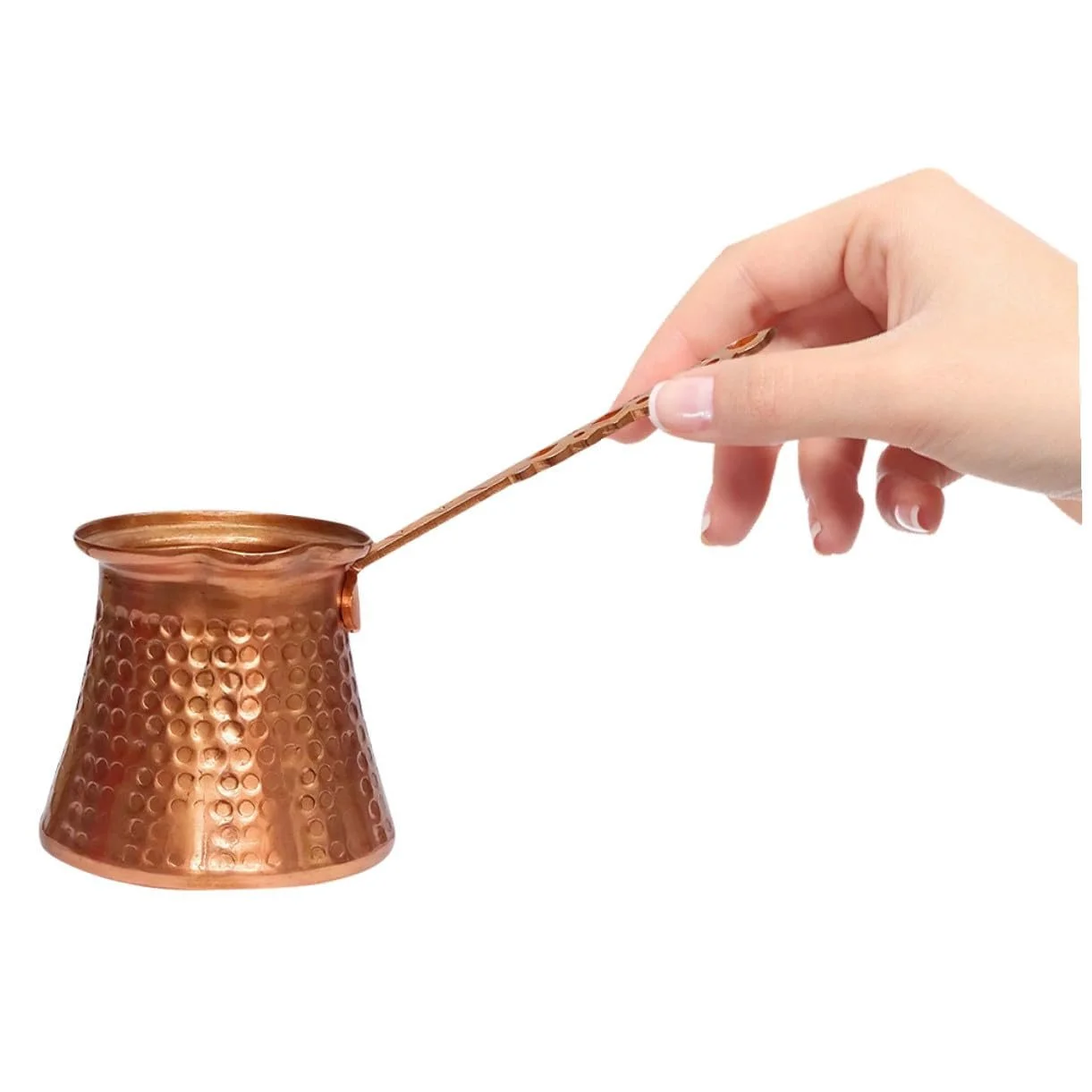 Турка NUOBESTY 320 мл з алюмінієвого сплаву, багатофункціональна еспресо-кавоварка в ретро стилі, термостійка, фото №4 Турка NUOBESTY 320 мл з алюмінієвого сплаву, багатофункціональна еспресо-кавоварка в ретро стилі, термостійка, фото №4