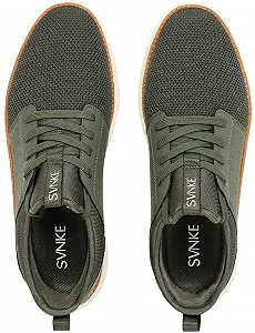 Чоловічі сліпони SVNKE, дихаючі, для ходьби, фітнесу, спорту, повсякденні, для бізнесу synthetic.ua - Фото 1