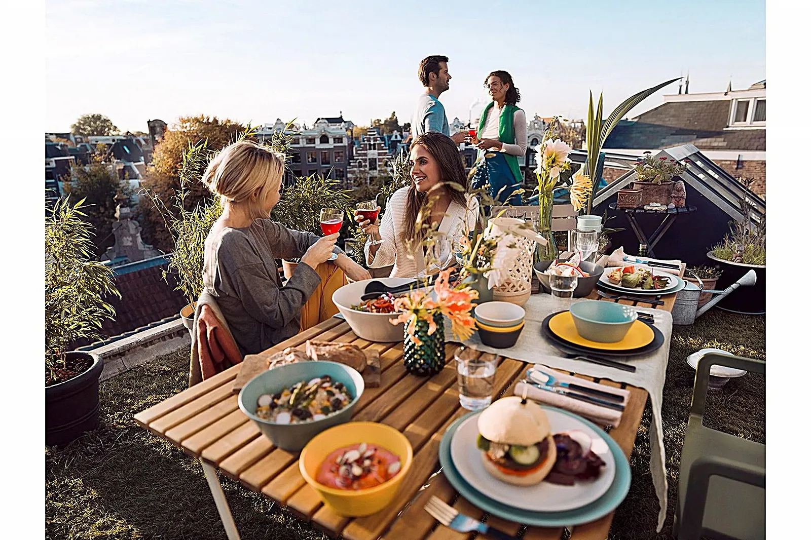 Набор пластиковых столовых приборов Mepal, 3 шт., Nordic Green, One Size, фото №3