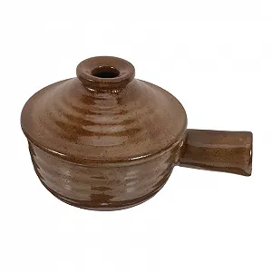 Кастрюля TOYANDONA с крышкой жаропрочная цельнолитая для микроволновой печи и плиты - Фото 1