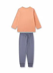 Пижама Sanetta для мальчиков Оранжевый synthetic.ua - Фото 1