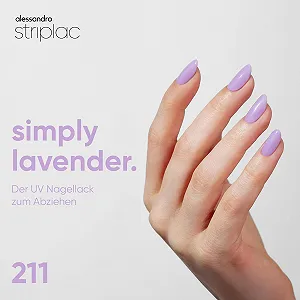 Гель-лак alessandro Striplac Simply Lavender Фиолетовый, 6.5 мл synthetic.ua - Фото 1