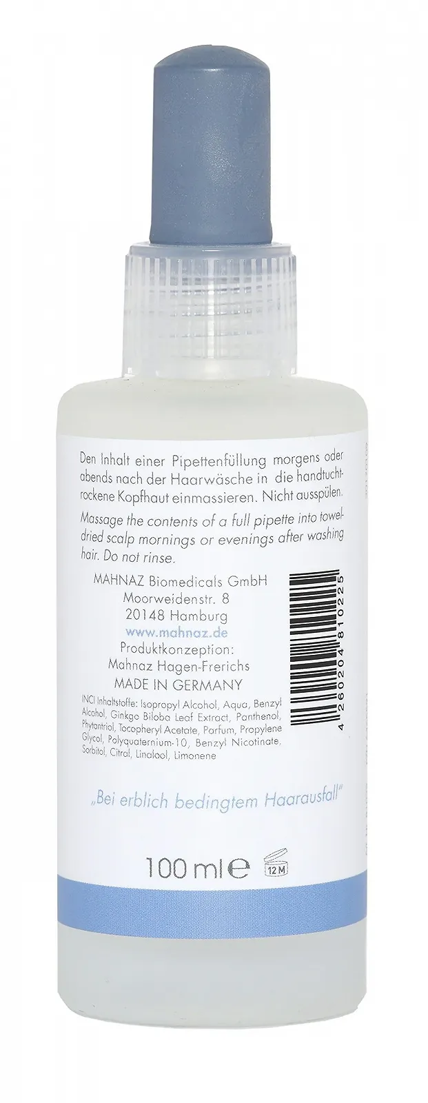 Активатор для шкіри голови MAHNAZ Premium No. 7 Проти випадіння волосся, для зміцнення та стимуляції росту волосся, фото №4 Активатор для шкіри голови MAHNAZ Premium No. 7 Проти випадіння волосся, для зміцнення та стимуляції росту волосся, фото №4