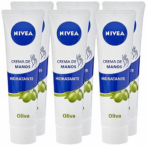 Крем для рук Nivea Olive Oil 100 мл, упаковка 6 штук - Фото 1