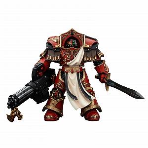 Экшн-фигурка JoyToy GW 40K Blood Angels Crimson Paladins Squad Crimson Paladin с Iliastus Storm Cannon - Фото 1