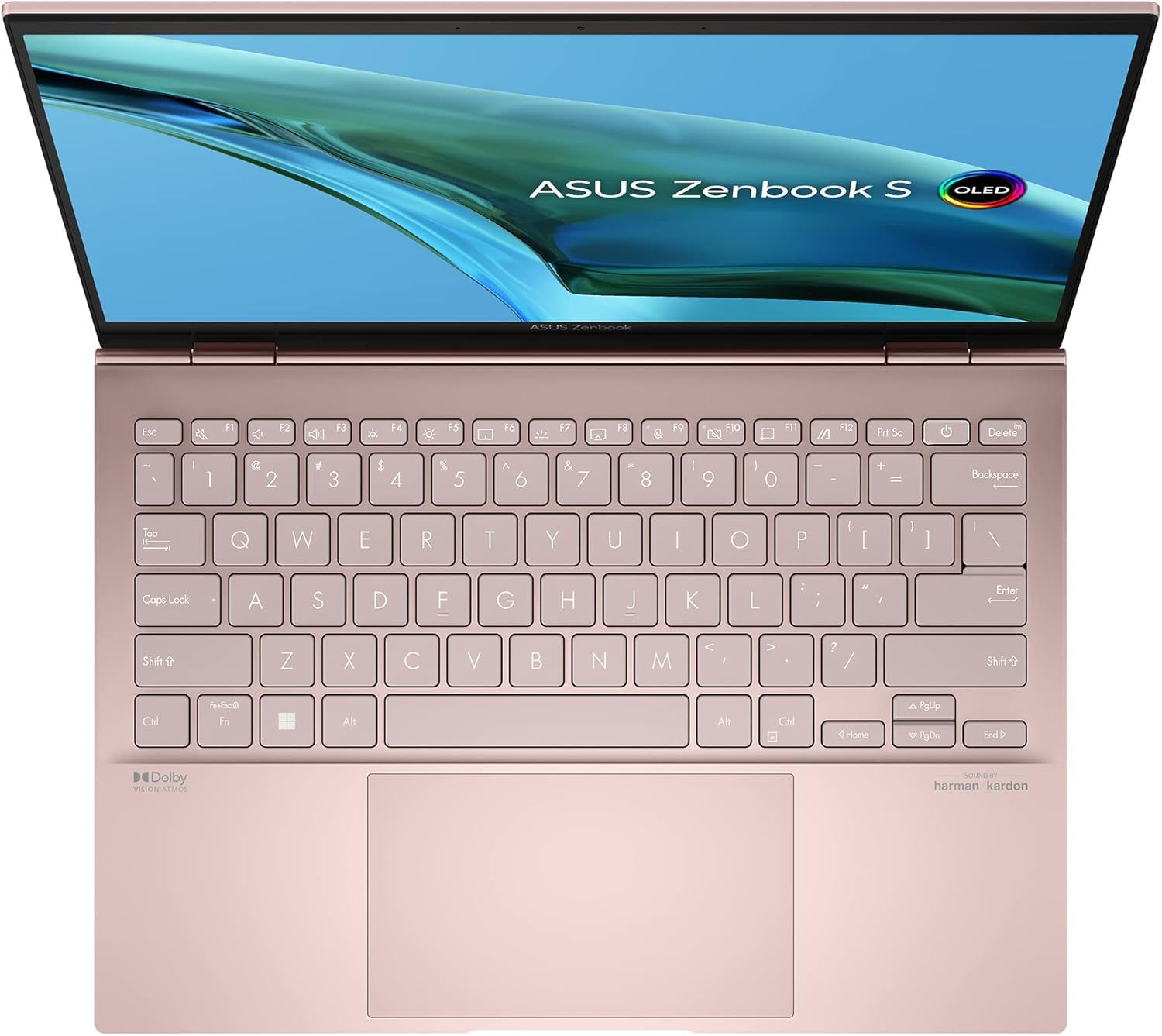 Ноутбук 13.3" ASUS Zenbook S 13 OLED Ryzen 7 6800U RAM 16GB SSD 1TB Win11 Алюмінієвий корпус (UKR), фото №2