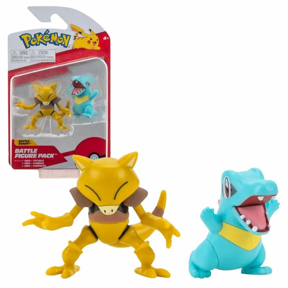 Фігурки Pokemon Battle Figures Abra & Karnimani, фото №1