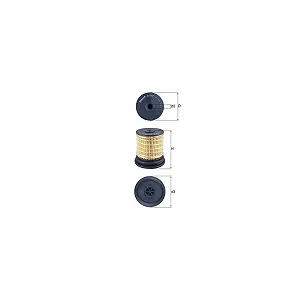 Паливний фільтр KNECHT KX 397 для CHRYSLER FIAT GMC LANCIA OPEL VAUXHALL JEEP - Фото 1