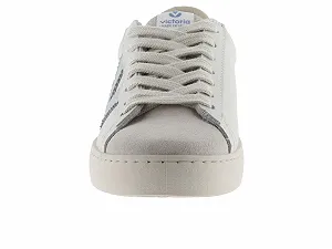 Кеды Victoria Berlin Кожа и Контрастные Детали и Сплит Кожаный Носок 1126142 synthetic.ua - Фото 1