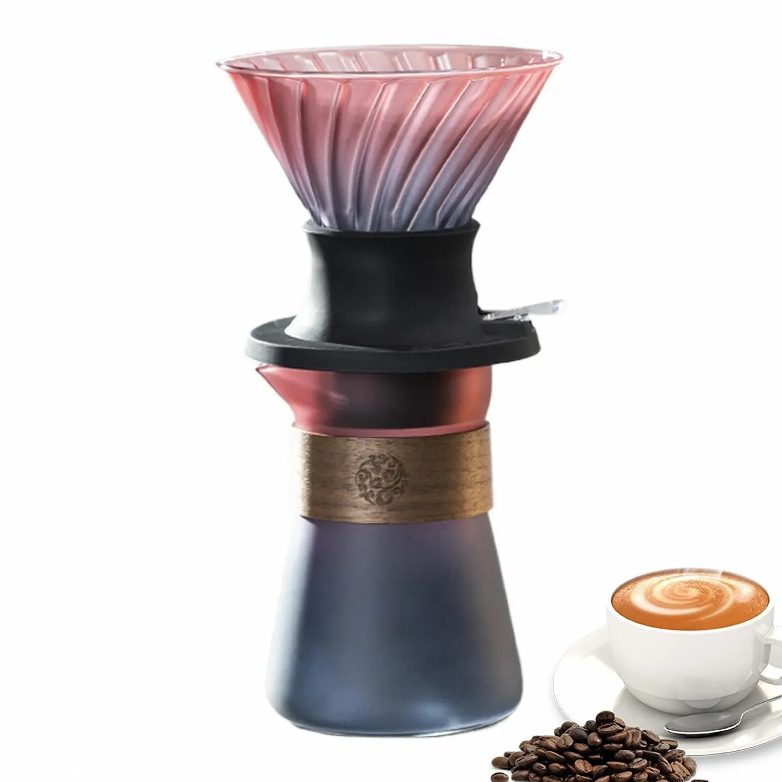 Ручная кофеварка Quick Filtration Colorful Gradient, фото №1