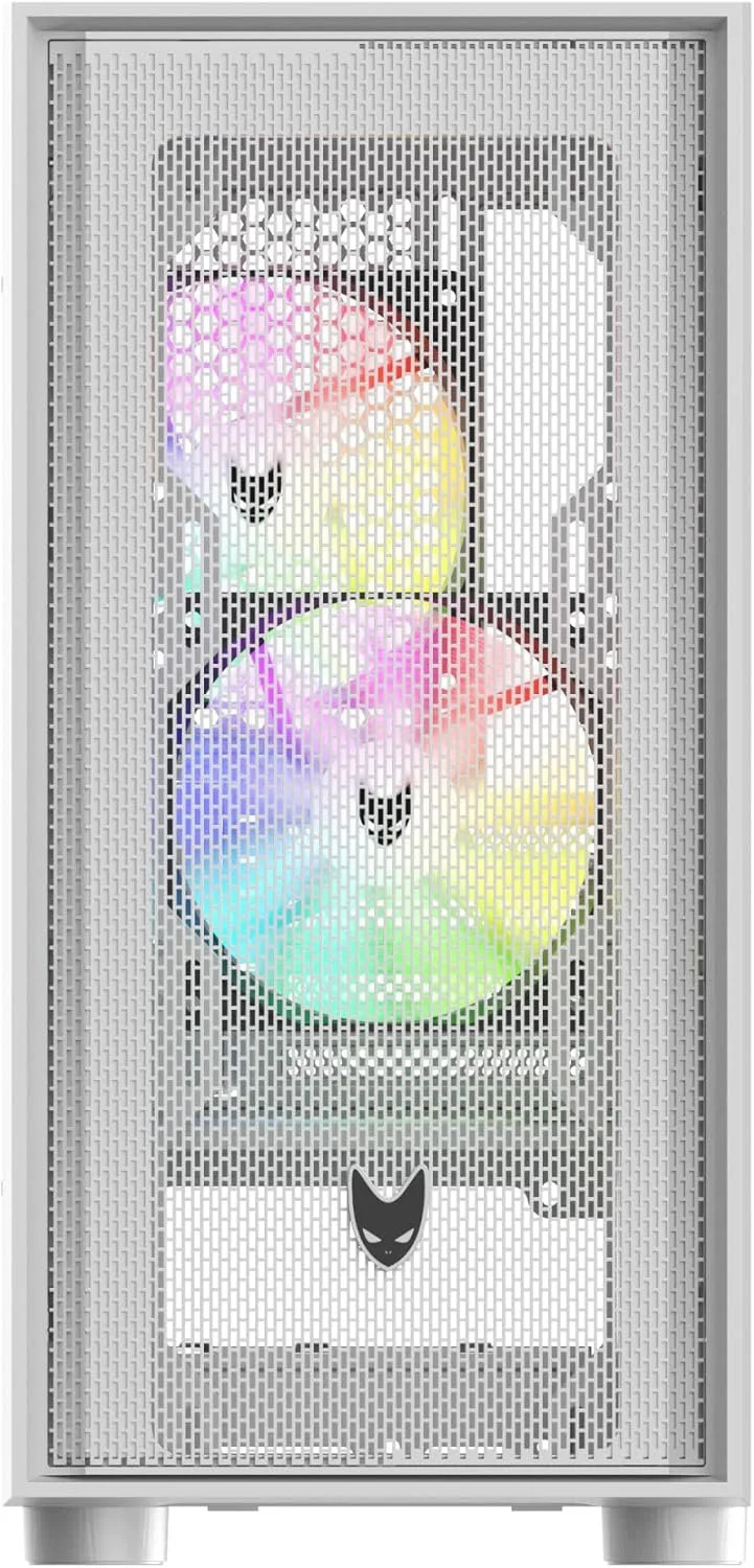 Корпус для ПК Oversteel AERIS / RGB / Без БЖ / Білий, фото №2 Корпус для ПК Oversteel AERIS / RGB / Без БЖ / Білий, фото №2