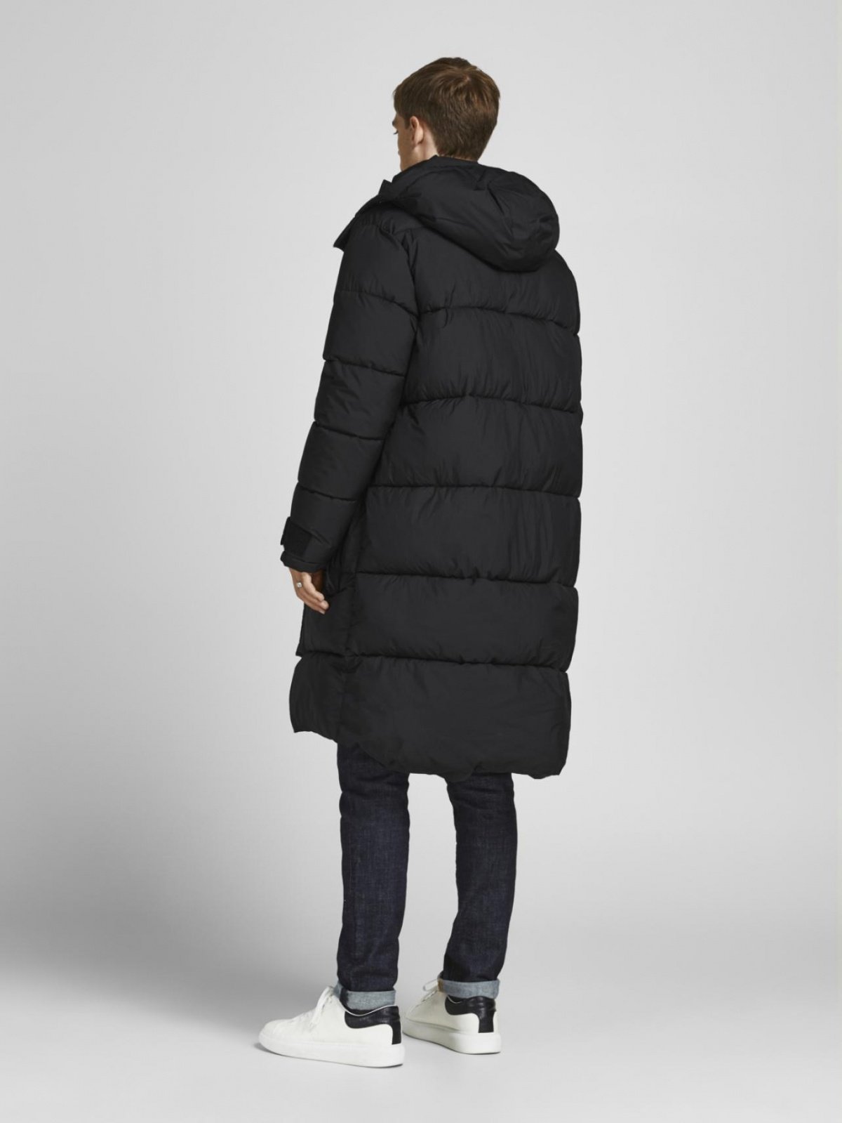 Куртка Jack&Jones LONG PUFFER LN 12192671 Черный L, фото №2