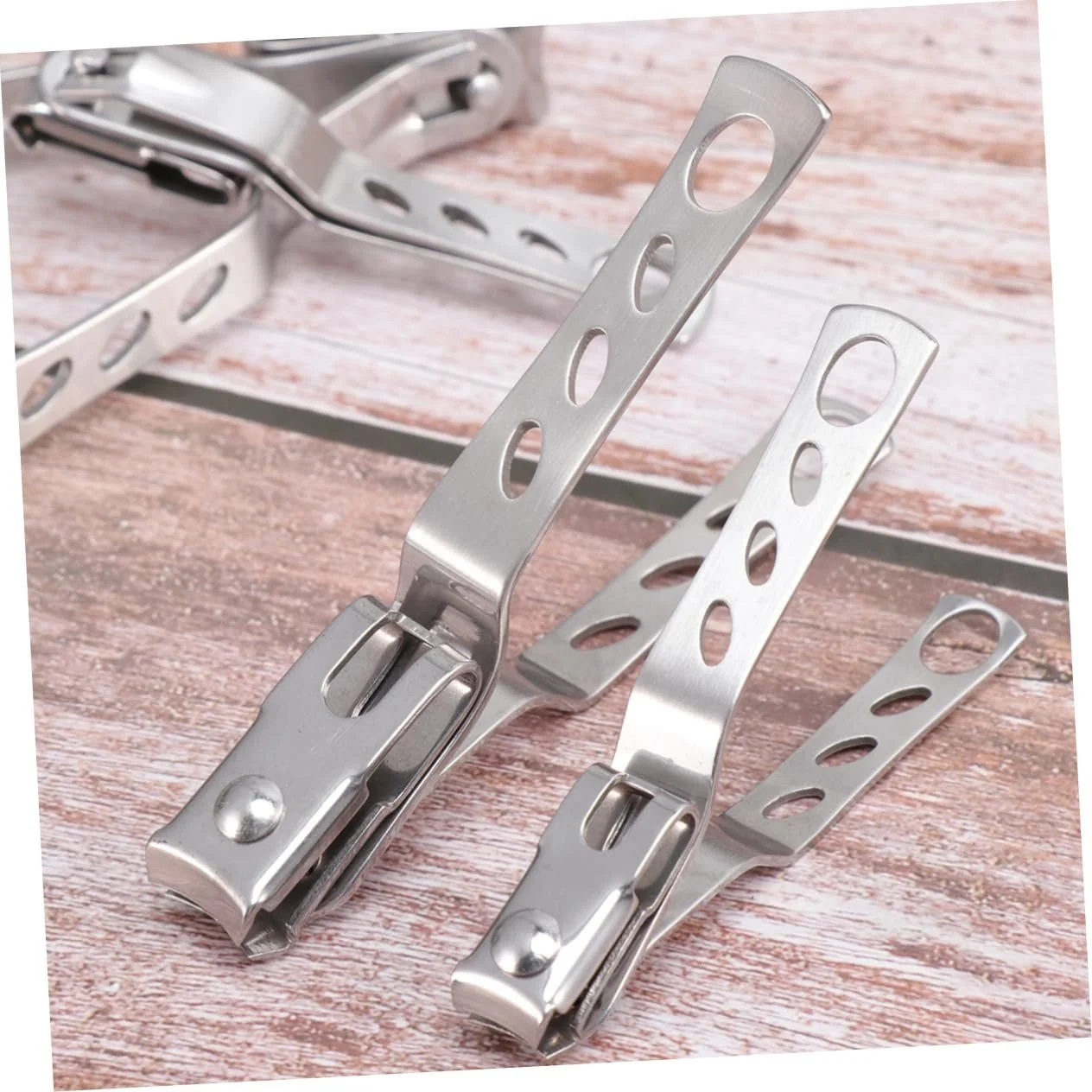 Набор кусачек для ногтей PACKOVE 4 шт. из нержавеющей стали, фото №2 Набор кусачек для ногтей PACKOVE 4 шт. из нержавеющей стали, фото №2