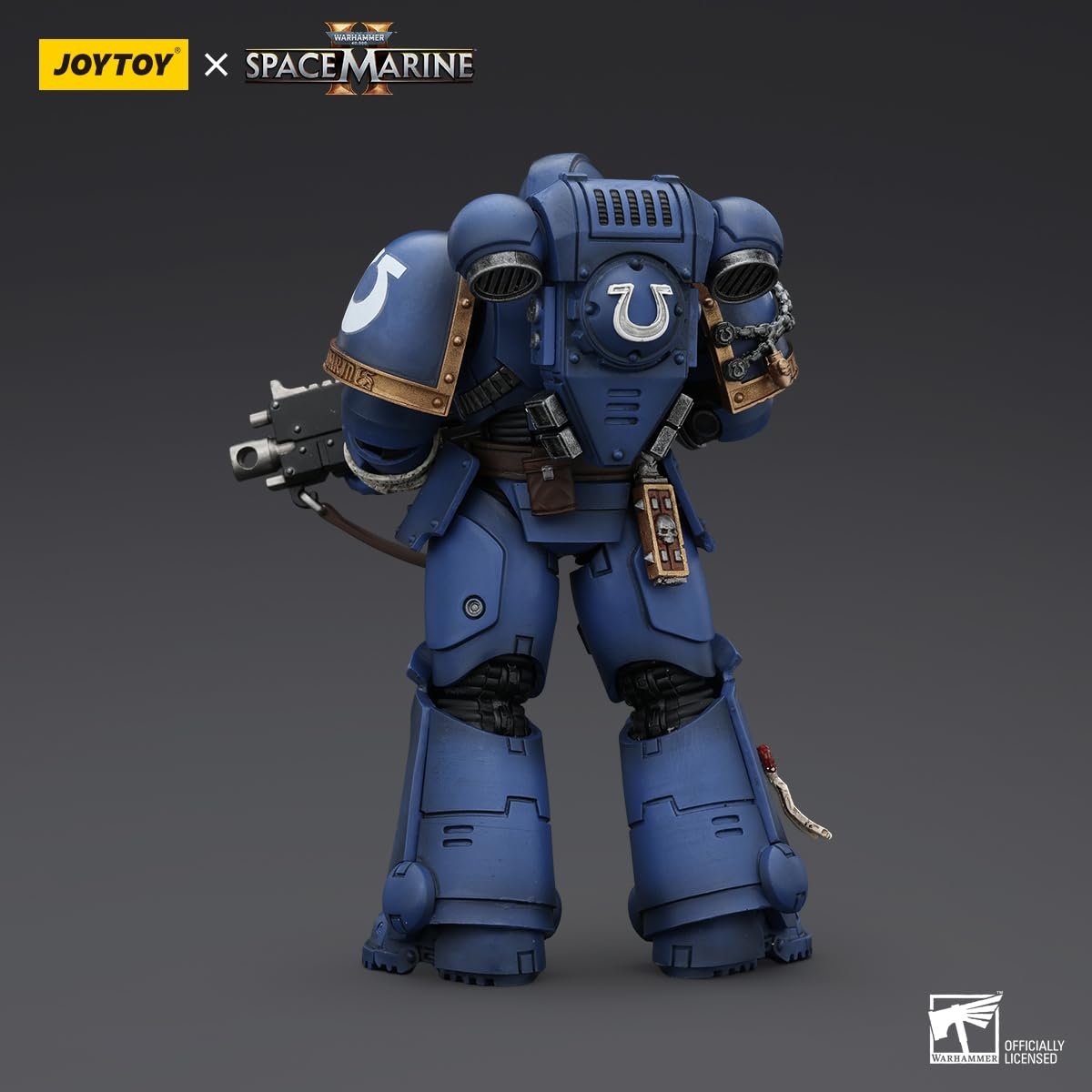 Фигурка JOYTOY Warhammer 40k Space Marine Ultramarines Brother Chairon 12,7 см, масштаб 1/18, фото №3