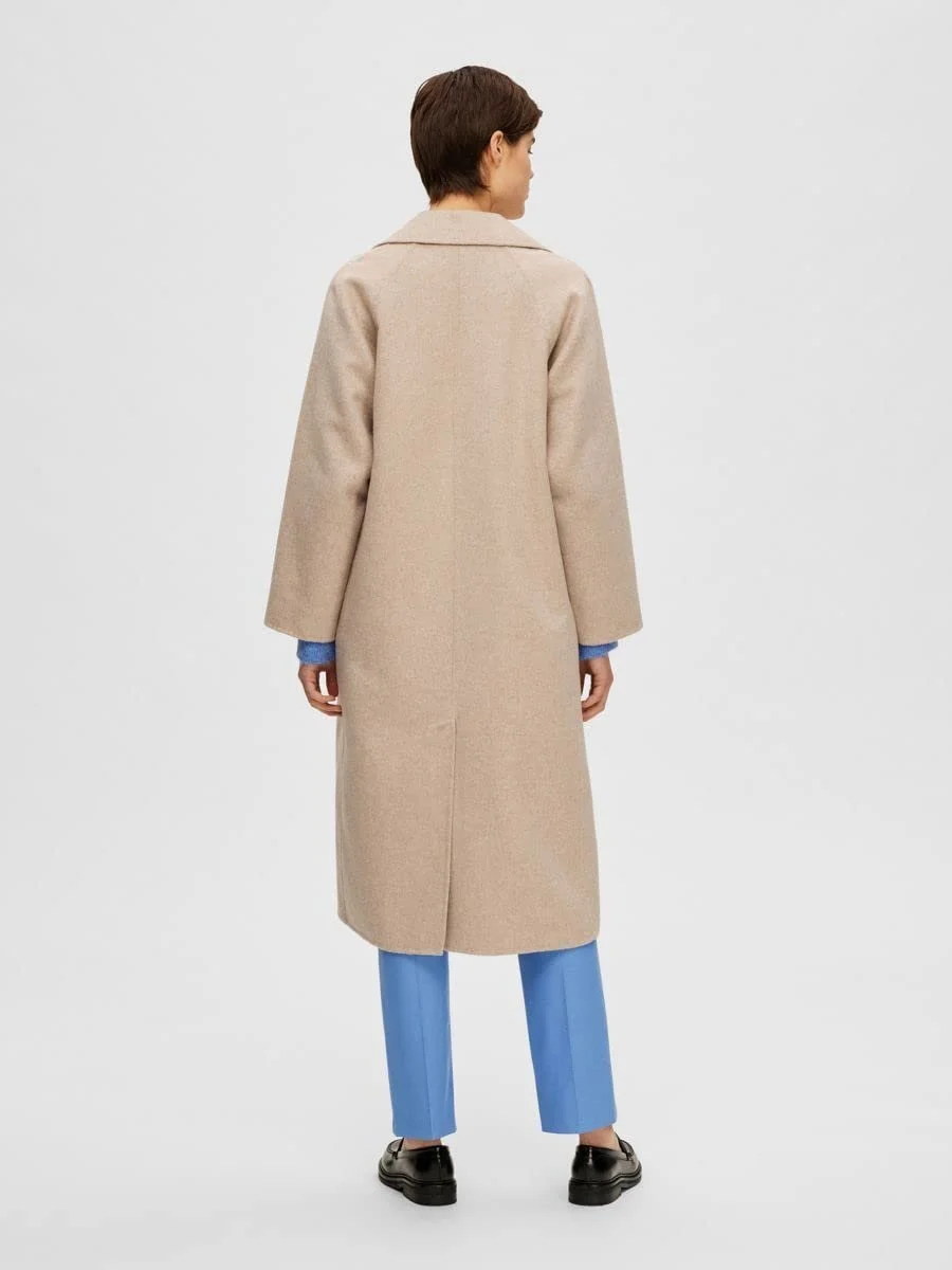 Пальто SELECTED FEMME Женское шерстяное, фото №4 Пальто SELECTED FEMME Женское шерстяное, фото №4