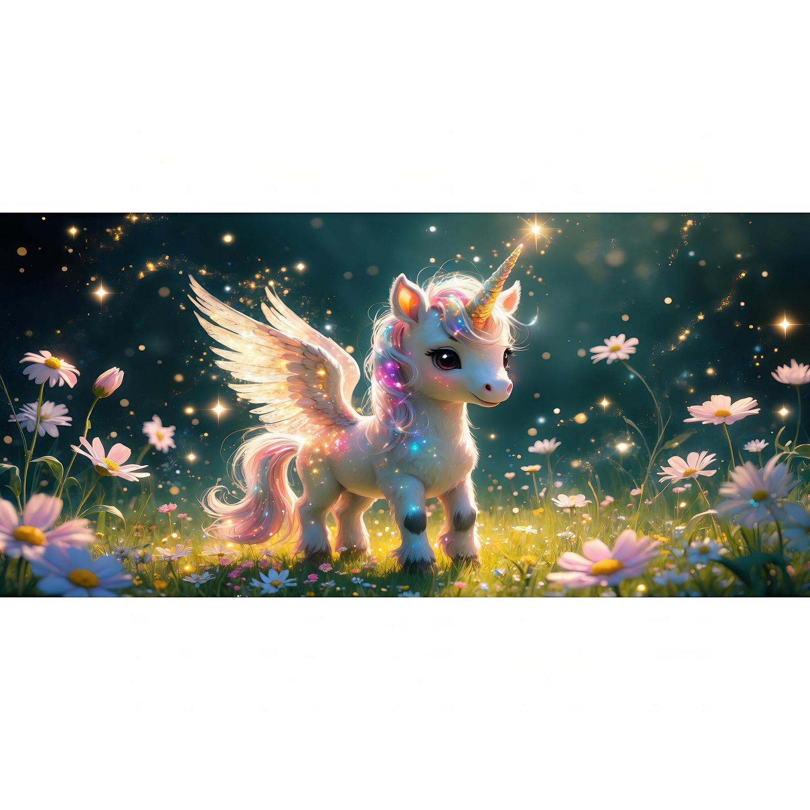 Кружка Unicorn 330 мл - Sparkling Baby Unicorn with Wings at Night - Magical Fairy Tale World - Идея подарка для детей и любителей единорогов, фото №5 Кружка Unicorn 330 мл - Sparkling Baby Unicorn with Wings at Night - Magical Fairy Tale World - Идея подарка для детей и любителей единорогов, фото №5