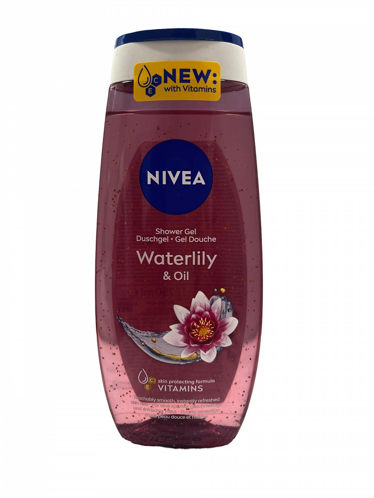 Гель для душа Nivea Water Lily/Oil, фото №1