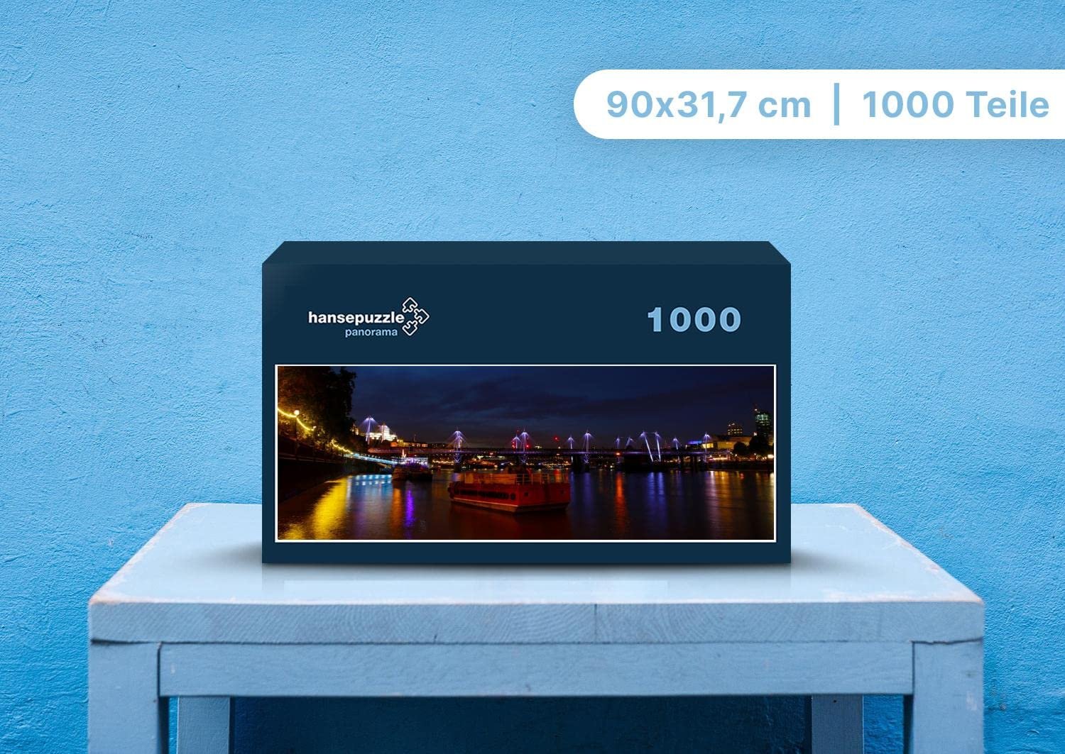 Пазл Hansepuzzle London 55659 1000 деталей 90 x 31,7 см, фото №2 Пазл Hansepuzzle London 55659 1000 деталей 90 x 31,7 см, фото №2