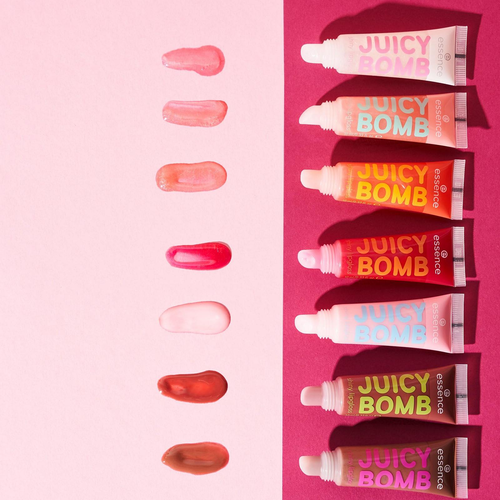 Блеск для губ essence cosmetics Juicy Bomb No. 04 Crazy Cherry Красный Глянцевый 10 мл, фото №5