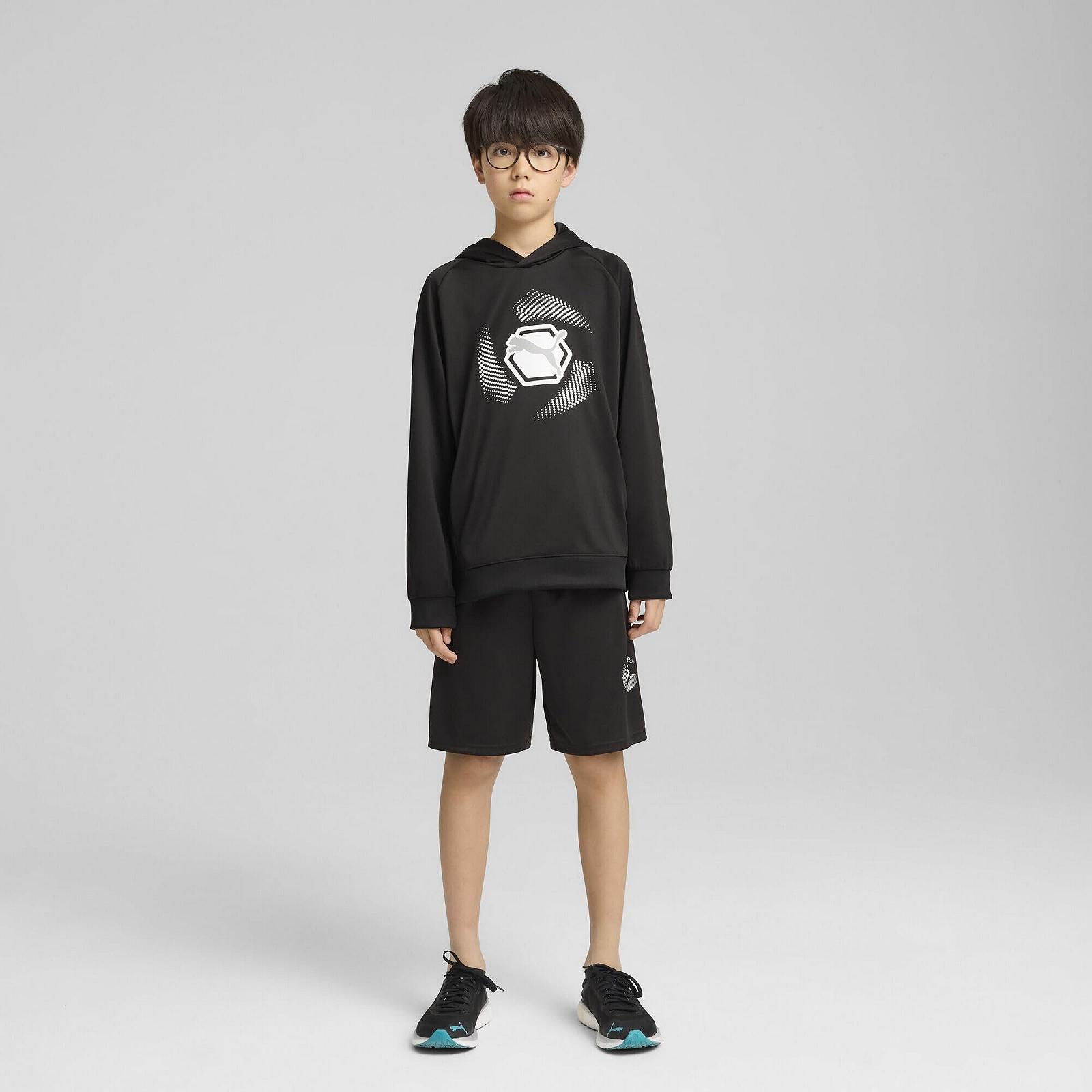 Толстовка PUMA Active Sports Graphic Poly Hoodie B для хлопчиків (1 шт. в упаковці), фото №3