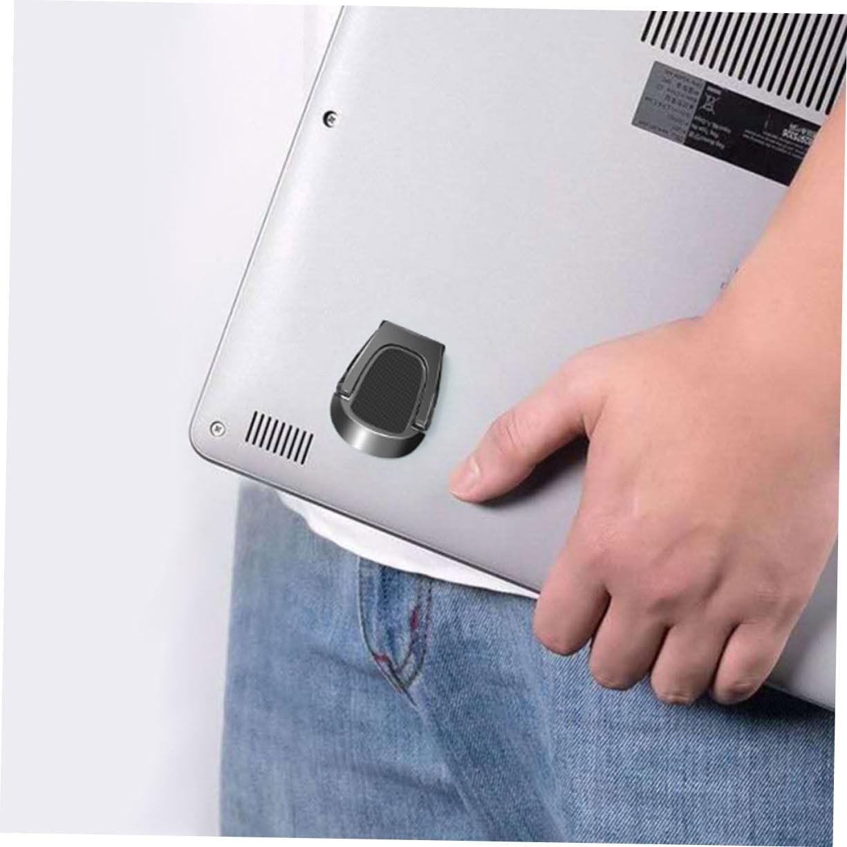 Подставка для ноутбука NUOBESTY Mini, 1 пара, эргономичная, нескользящая для стола, дома, стабильная, прочная, улучшает осанку, фото №9