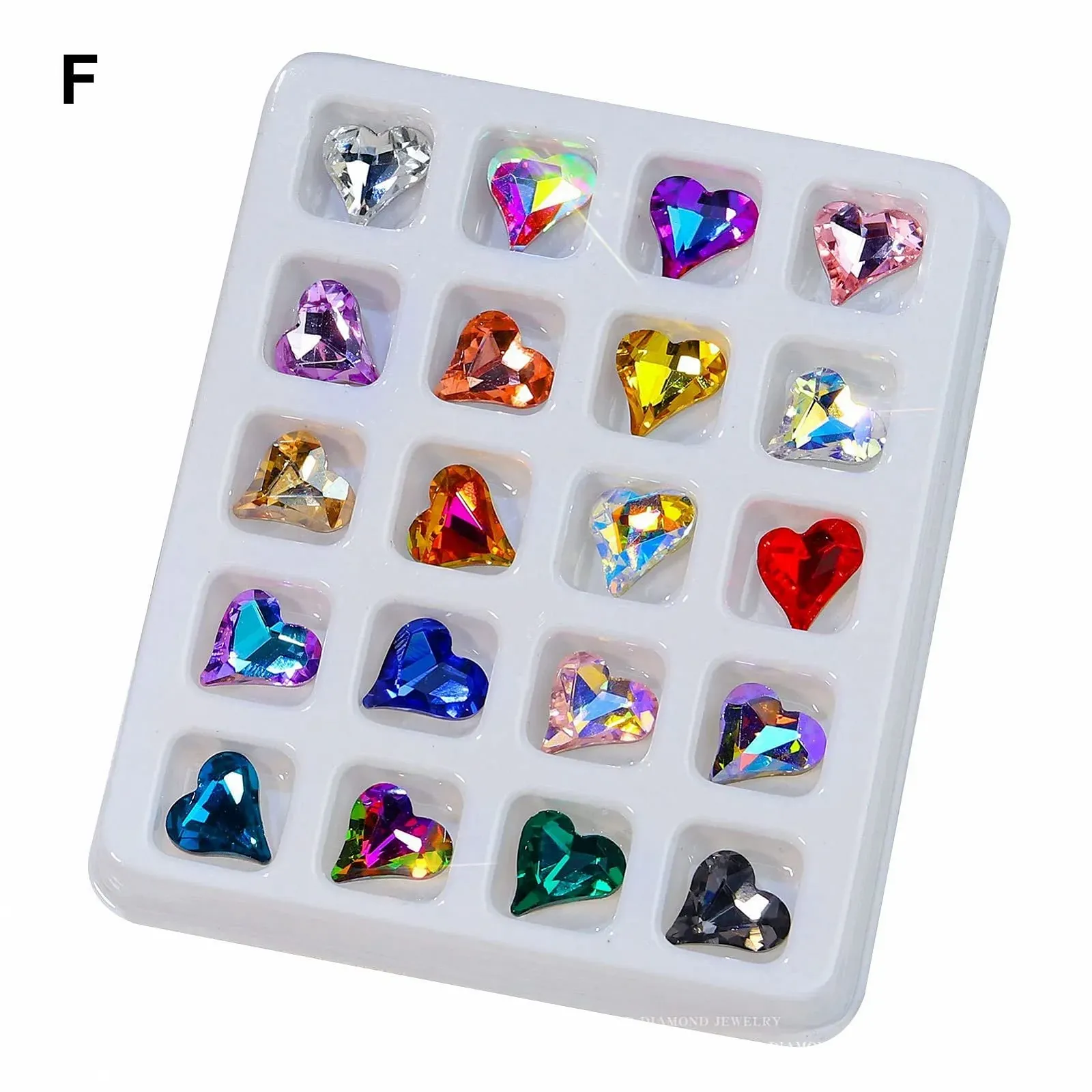 Прикраси Livecitys Декоративні 3D Любов Серце Прикраси Блискуча поверхня F, фото №2