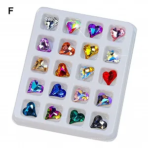 Прикраси Livecitys Декоративні 3D Любов Серце Прикраси Блискуча поверхня F synthetic.ua - Фото 1