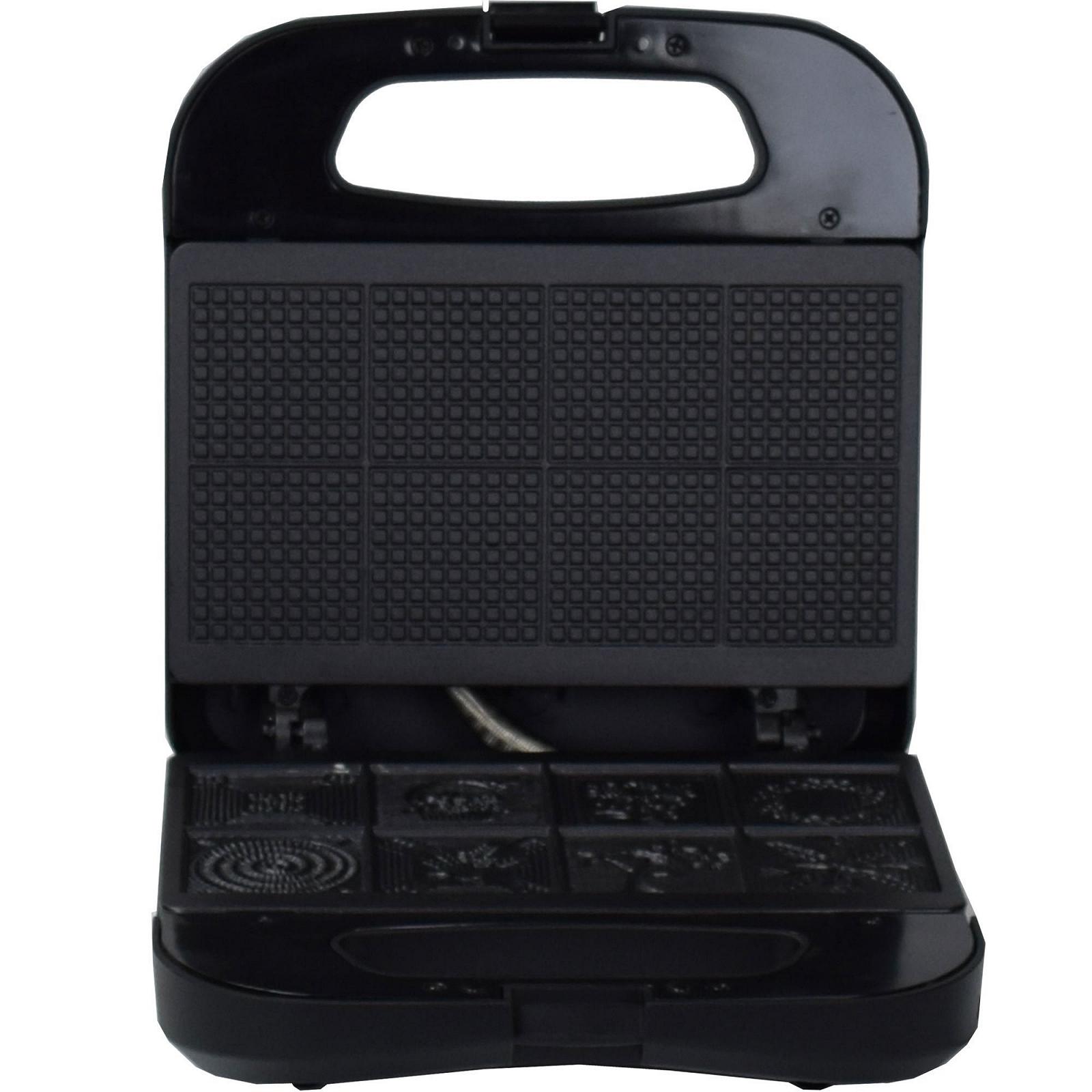 Вафельница Syntrox Germany ZWE-800 для коричных вафель для выпечки 8 вкусных коричных вафель, фото №5