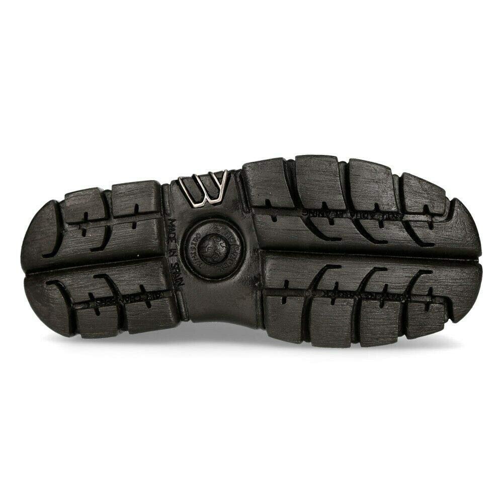 Черевики New Rock M-NEWMILI083-S21 Metallic Чорний, фото №8 Черевики New Rock M-NEWMILI083-S21 Metallic Чорний, фото №8