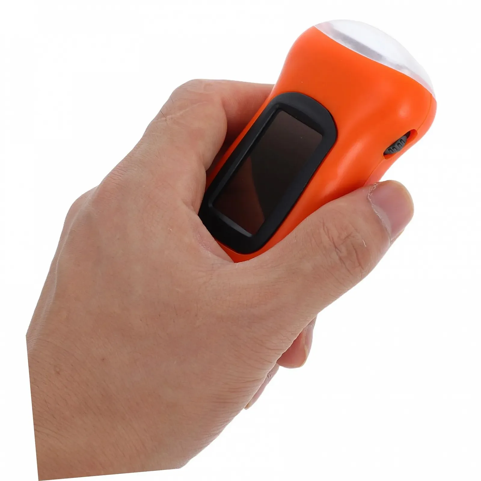 Ліхтар ручний з сонячною зарядкою, помаранчевий, фото №4