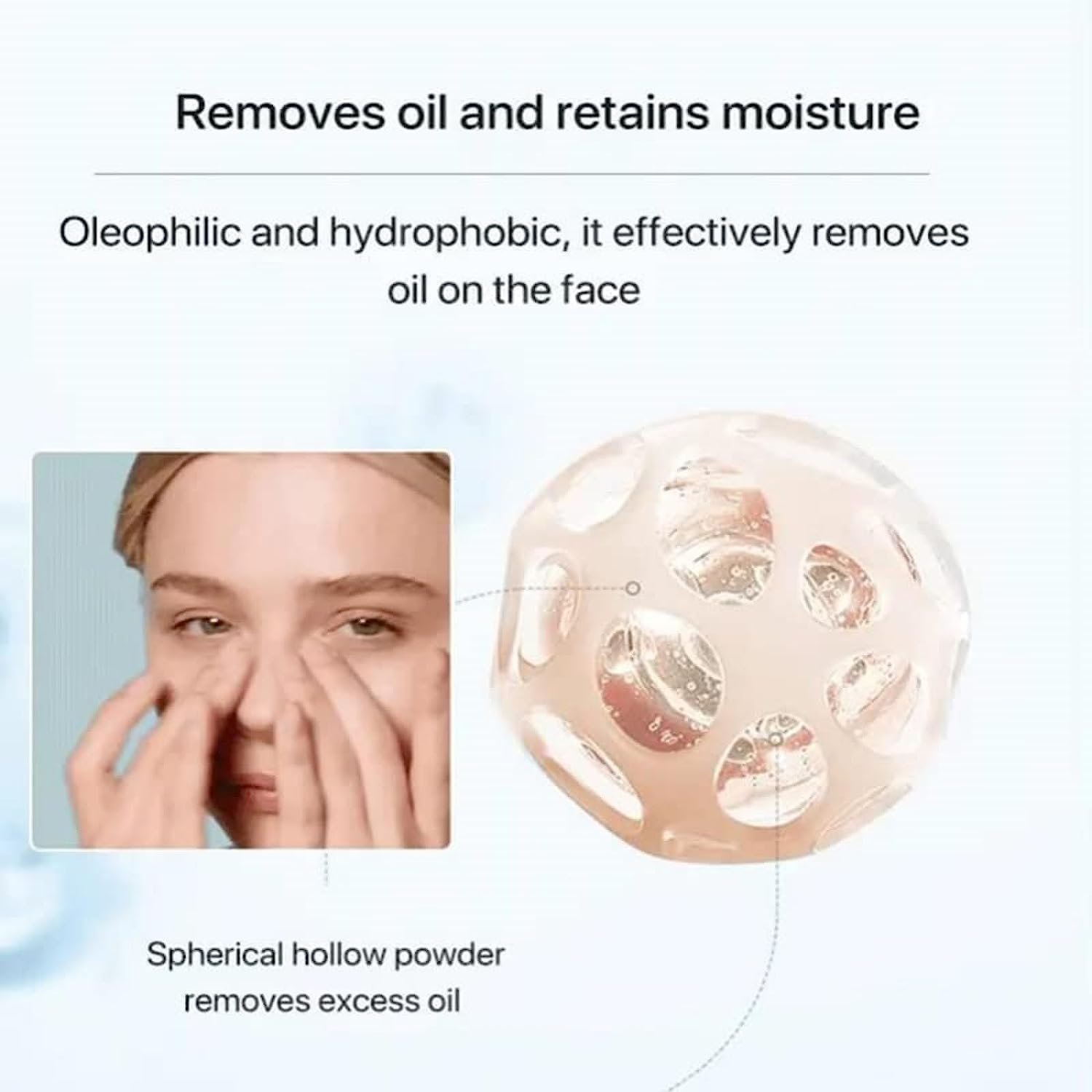 Пудра Компактная Sunscreen Whitening Waterproof Setting SPF15+ Прозрачная, фото №5