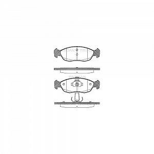 Комплект гальмівних колодок, дискове гальмо TRISCAN 8110 28009 для CITROËN PEUGEOT - Фото 1