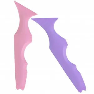 Трафарет Ipetboom Силіконовий для макіяжу, фіолетовий - Фото 1