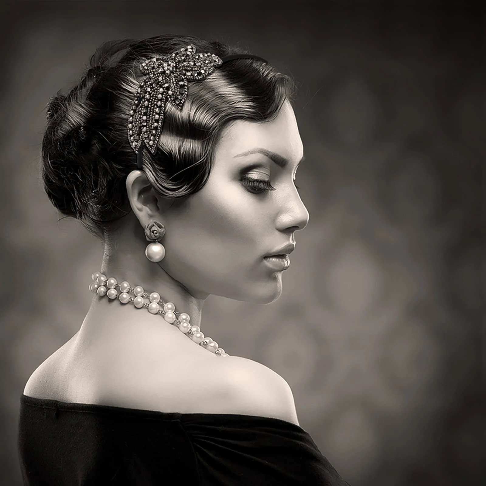 Обруч на голову MWOOT 1920-х років, фото №5