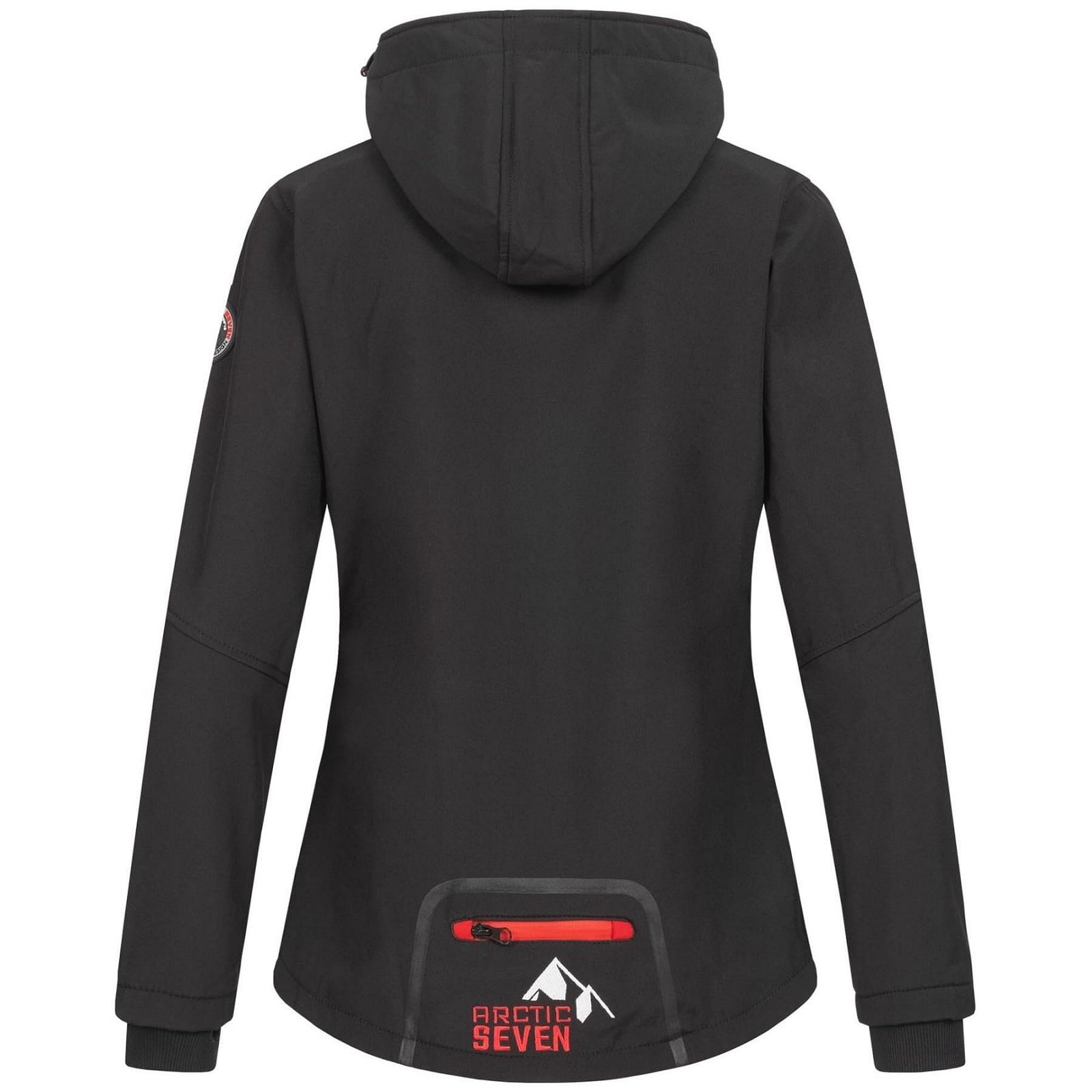 Софтшелл Куртка Arctic Seven AS186 Жіноча Функціональна Дощова Куртка / Спортивна Куртка з Капюшоном, фото №4