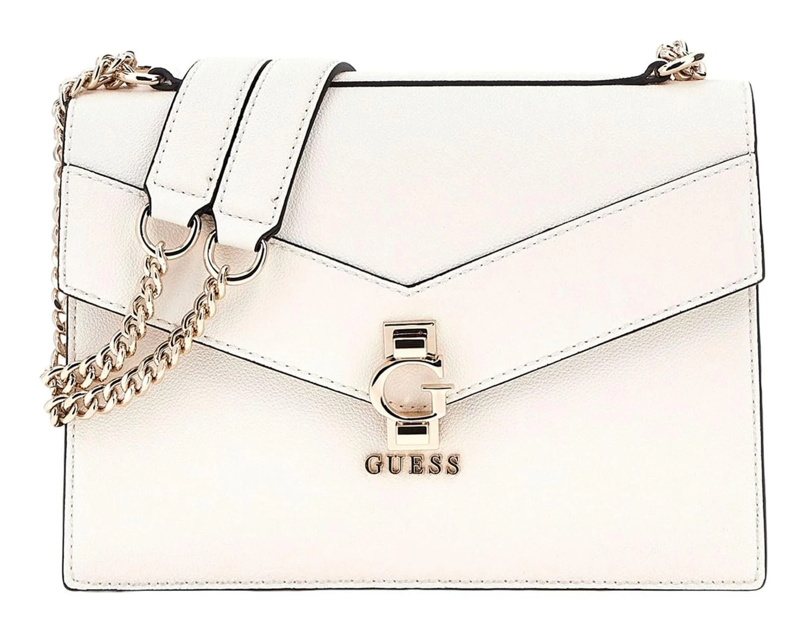 Сумка через плече GUESS Jorah Convertible Xbody Flap Stone, фото №1