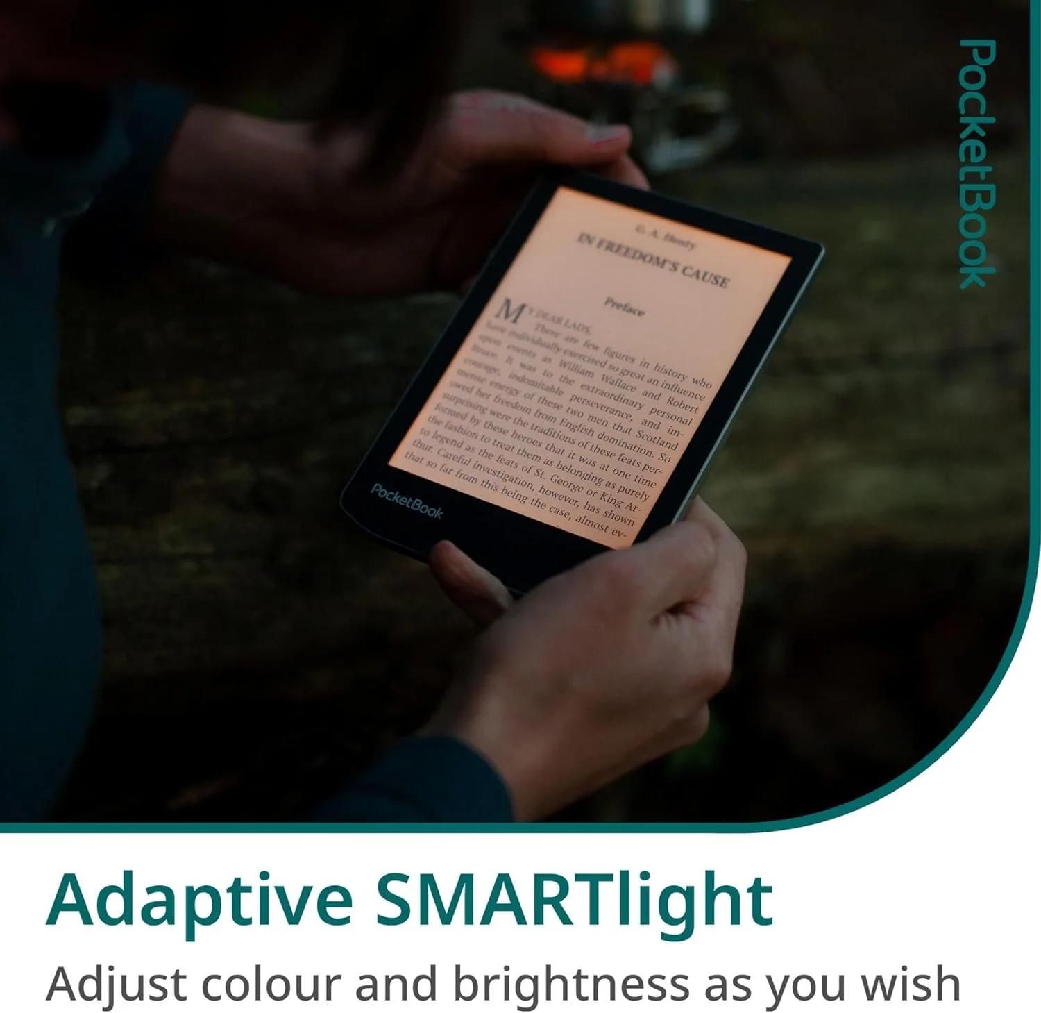 Електронна книга 6" PocketBook Verse PB629 / 8ГБ / Wi-Fi / Bluetooth / SD слот / Кольоровий сенсорний E-Ink Carta 1024х758 / Налаштовувана яскравість / До 1 місяця роботи від батареї / Сірий (PB629-2-CIS), фото №3 Електронна книга 6" PocketBook Verse PB629 / 8ГБ / Wi-Fi / Bluetooth / SD слот / Кольоровий сенсорний E-Ink Carta 1024х758 / Налаштовувана яскравість / До 1 місяця роботи від батареї / Сірий (PB629-2-CIS), фото №3