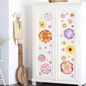 Наклейки на стіну Supzone Ромашки акварельні 24 шт. - Фото 1