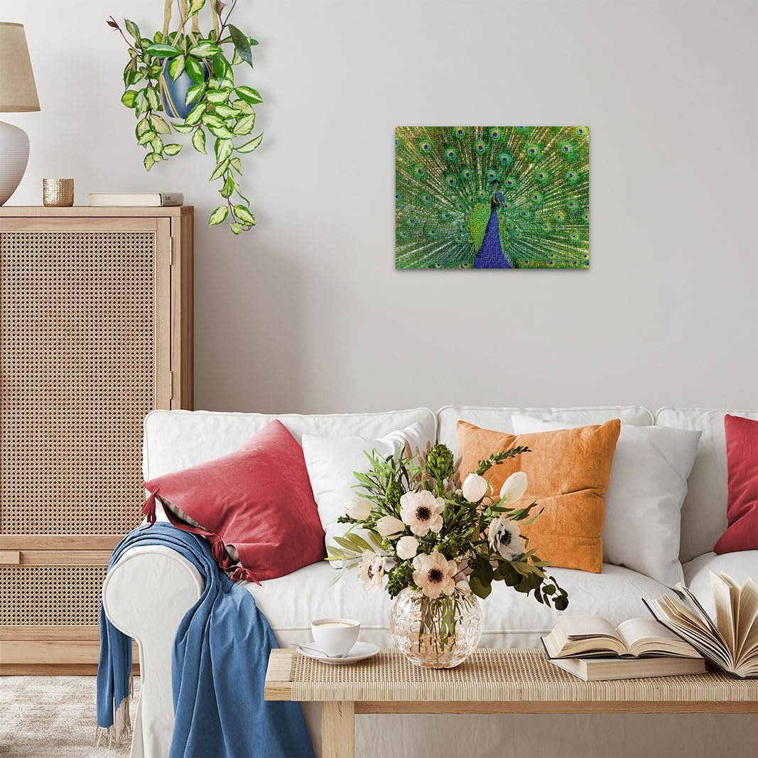 Пазл Ravensburger Colourful Animals Peacock 12001332 500 деталей, фото №5