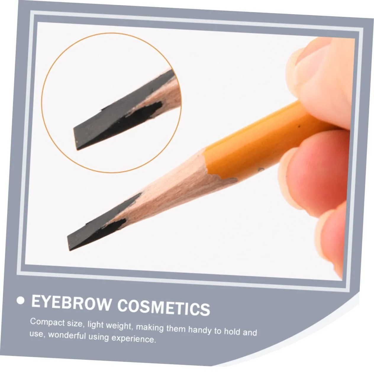 Карандаш для бровей FOMIYES Коричневый, фото №4