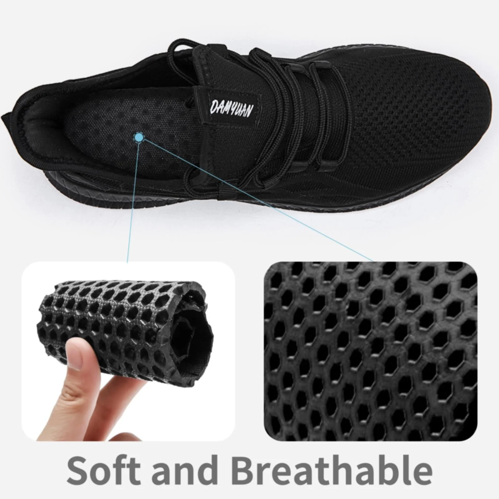 Чоловічі Кросівки JUEQIBAA, фото №3