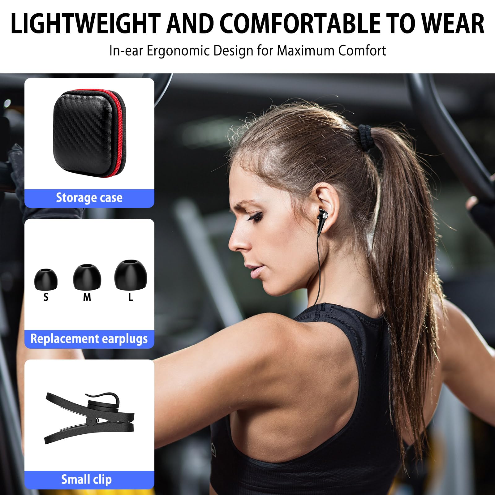 Наушники USB C HiFi Stereo In-Ear Шумоподавление USB C Белые, фото №2