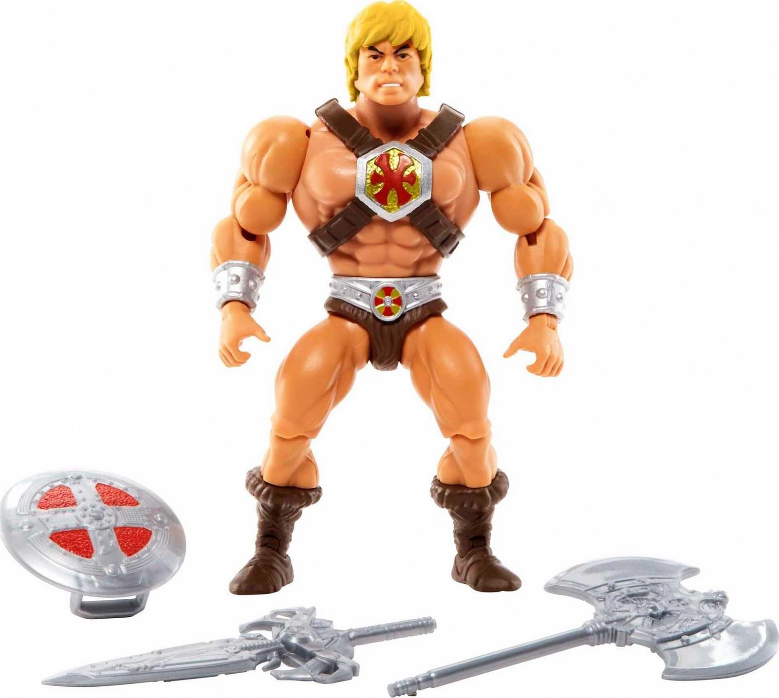 Ігрова фігурка He-Man Superheroes Masters of the Universe Origins з аксесуарами та міні-коміксом, колекційна Motu, фото №1