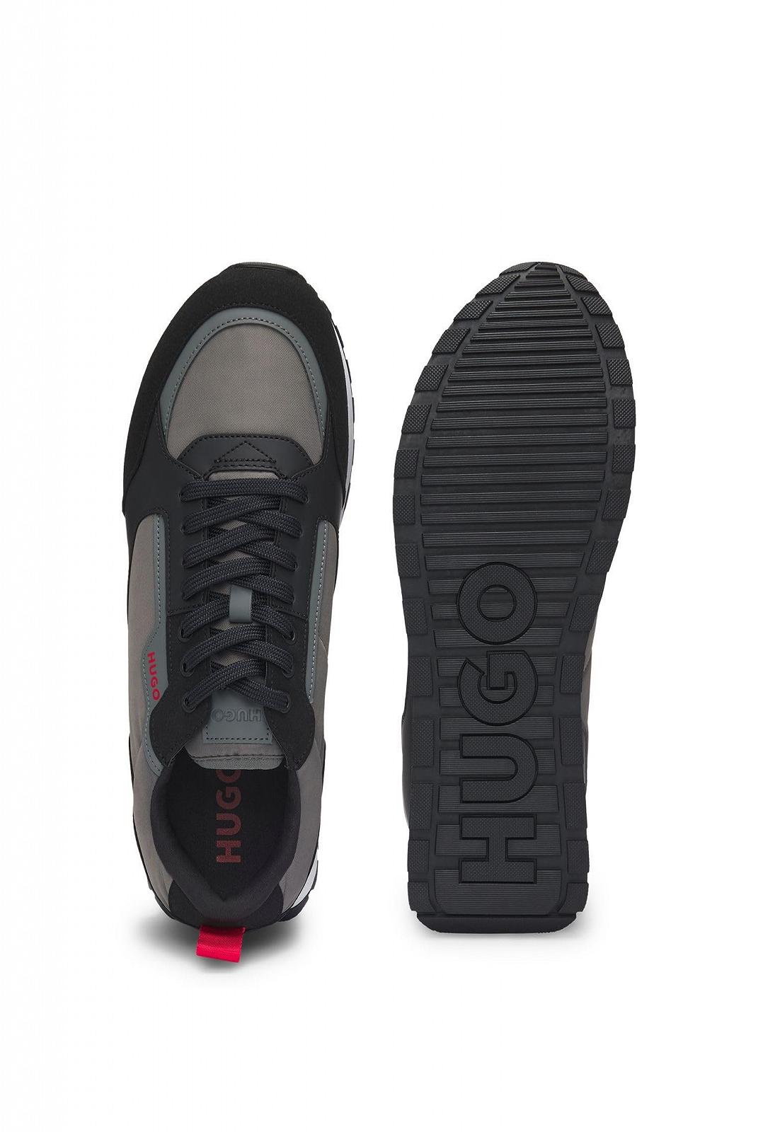 Кроссовки HUGO Icelin Runn из различных материалов с логотипом, фото №5 Кроссовки HUGO Icelin Runn из различных материалов с логотипом, фото №5