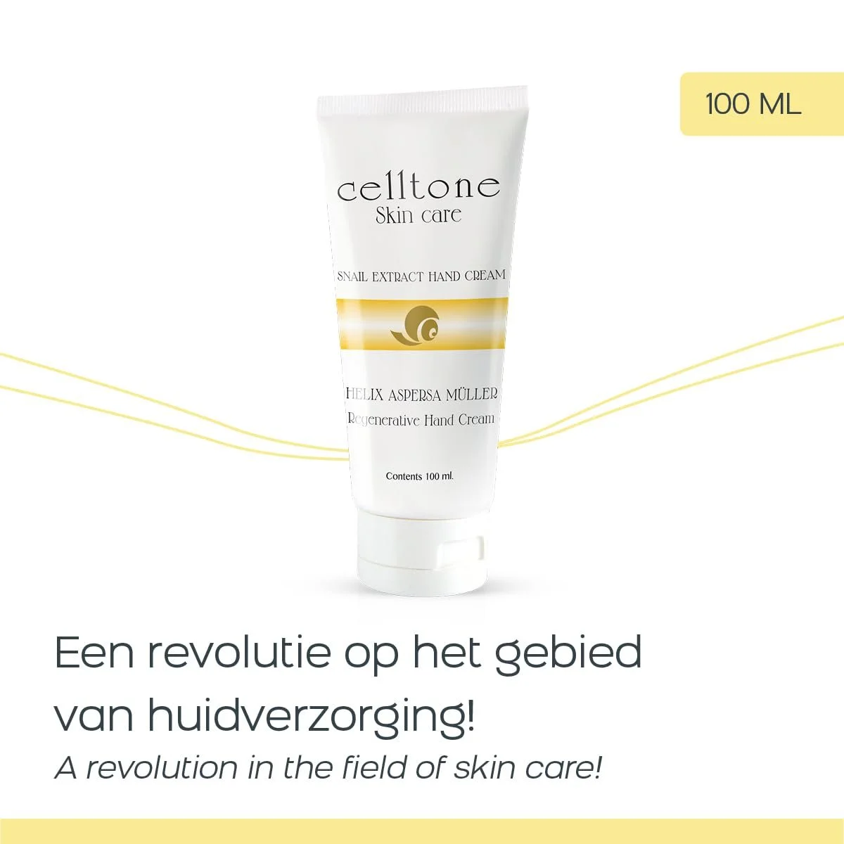 Крем для рук Celltone 100 мл Увлажняющий крем со слизью улитки, аллантоином и гликолевой кислотой Для сухой кожи рук Питает, регенерирует, питает и делает кожу гладкой, фото №6