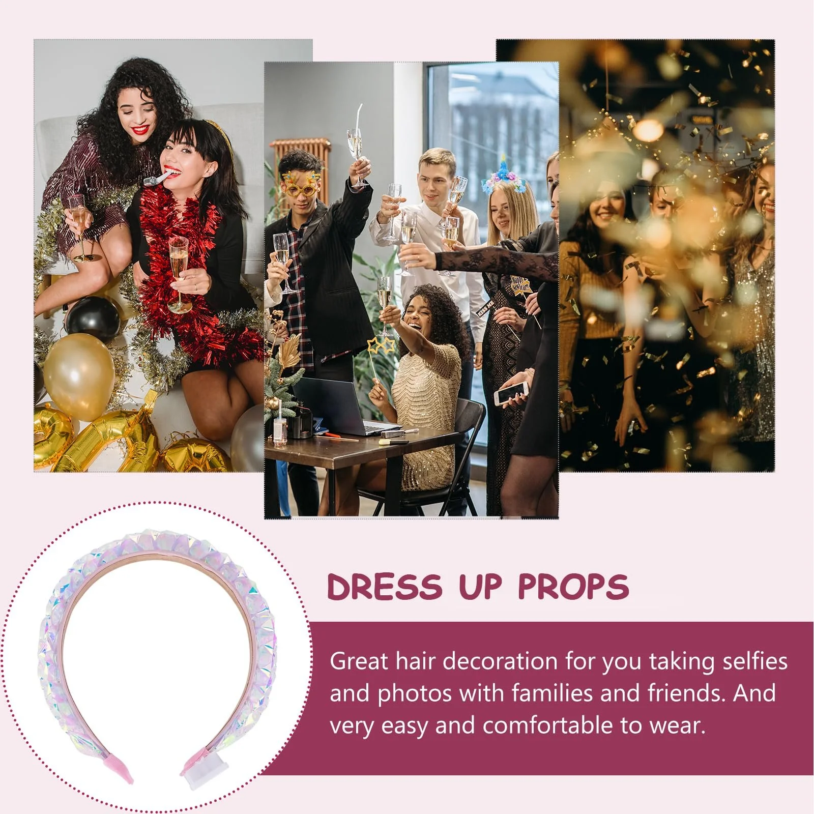 Світлодіодна Обруч на Голову, Набір з 2 шт, фото №5