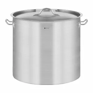 Каструля Royal Catering з нержавіючої сталі індукційна, 21 л - Фото 1